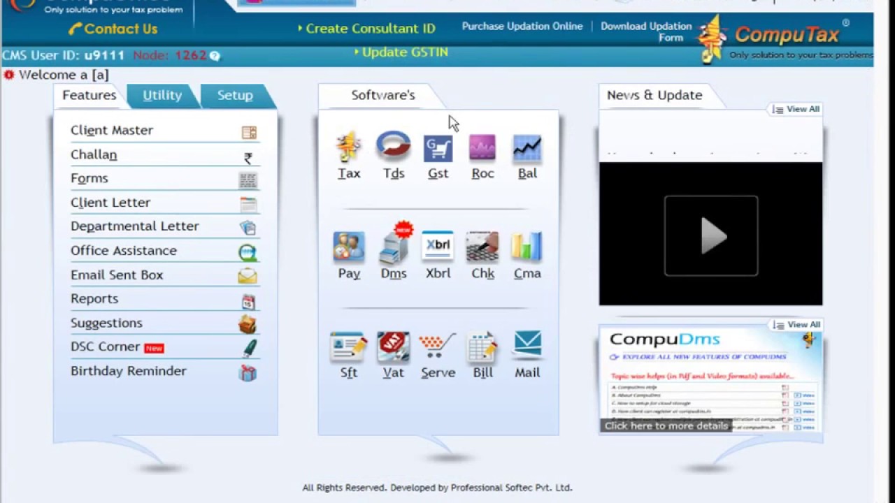 Computax Tds Software